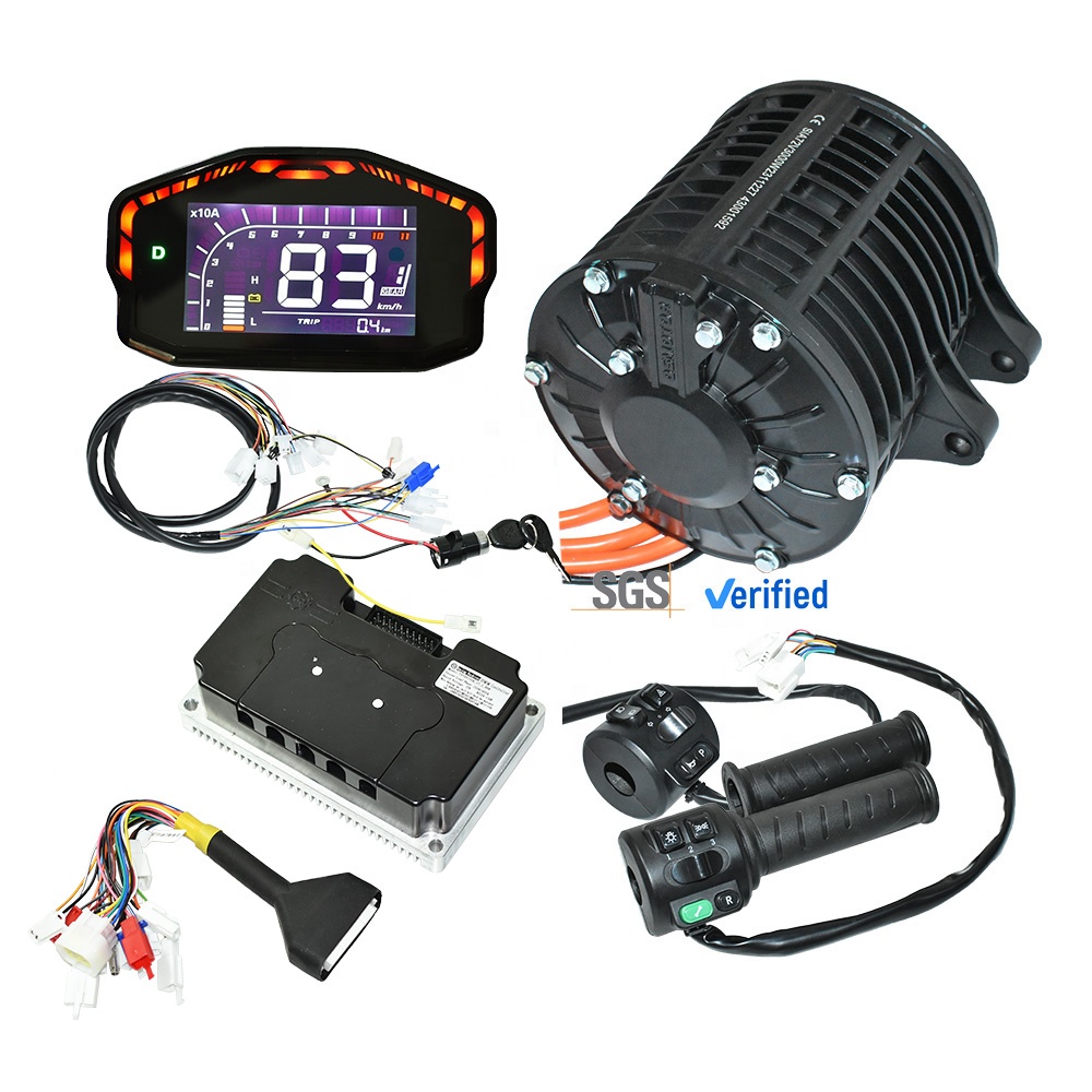 Mid Drive Motor Kit 72V 3000W - Комплект для электромотоцикла Fardriver 72680 с