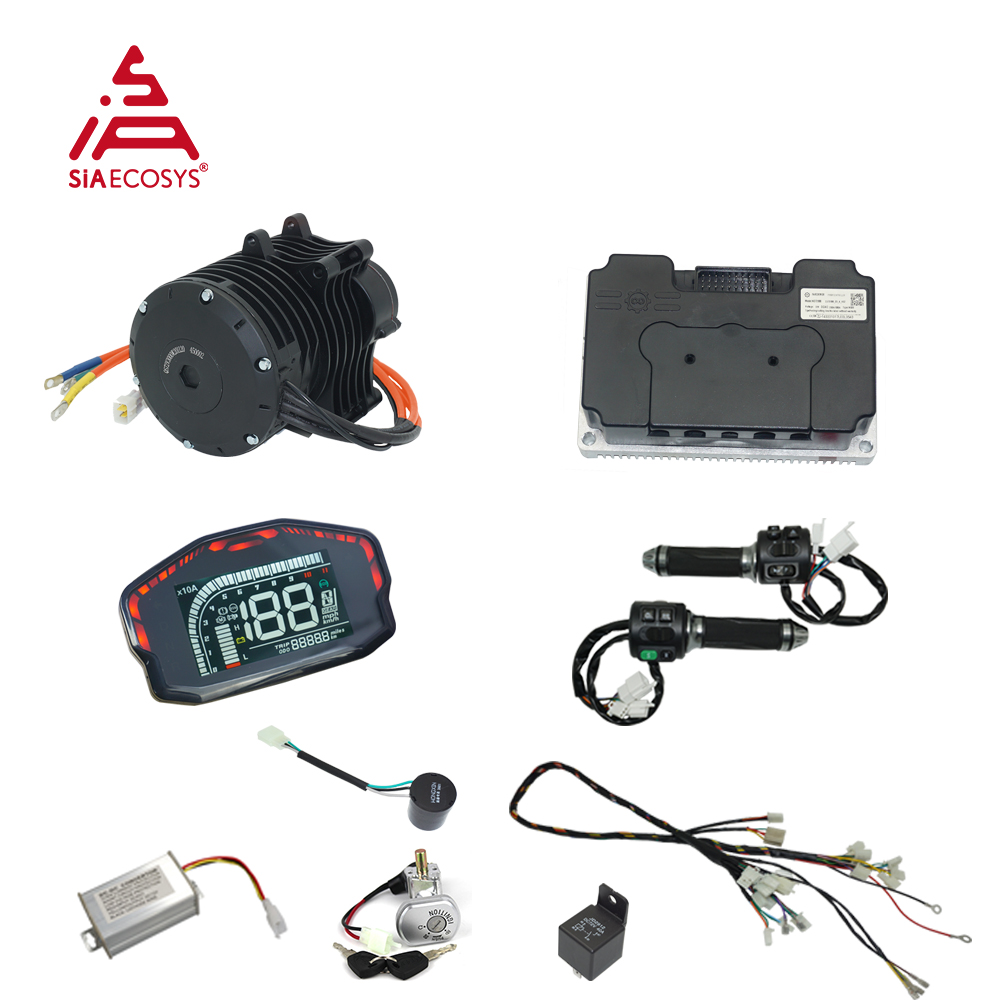 Mid Drive Motor Kit 72V 3000W - QS MOTOR 138 3000W V3 5500W