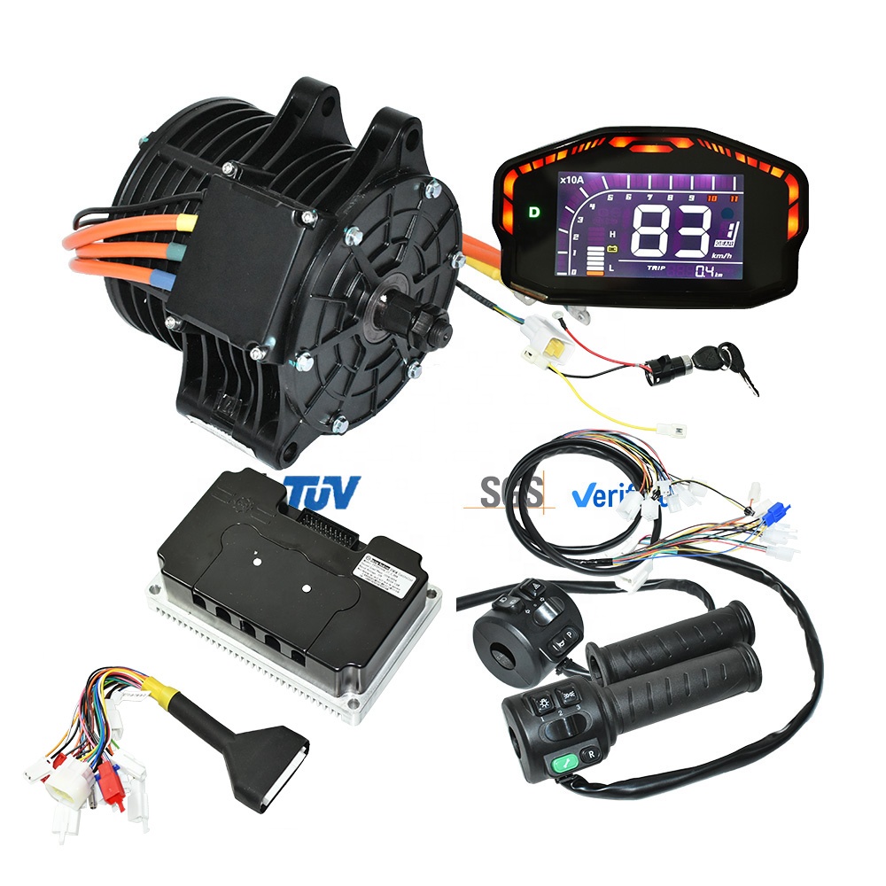 Мотор PMSM с внутренним роторо – обзор и цена Mid Drive Motor Kit 72V 3000W