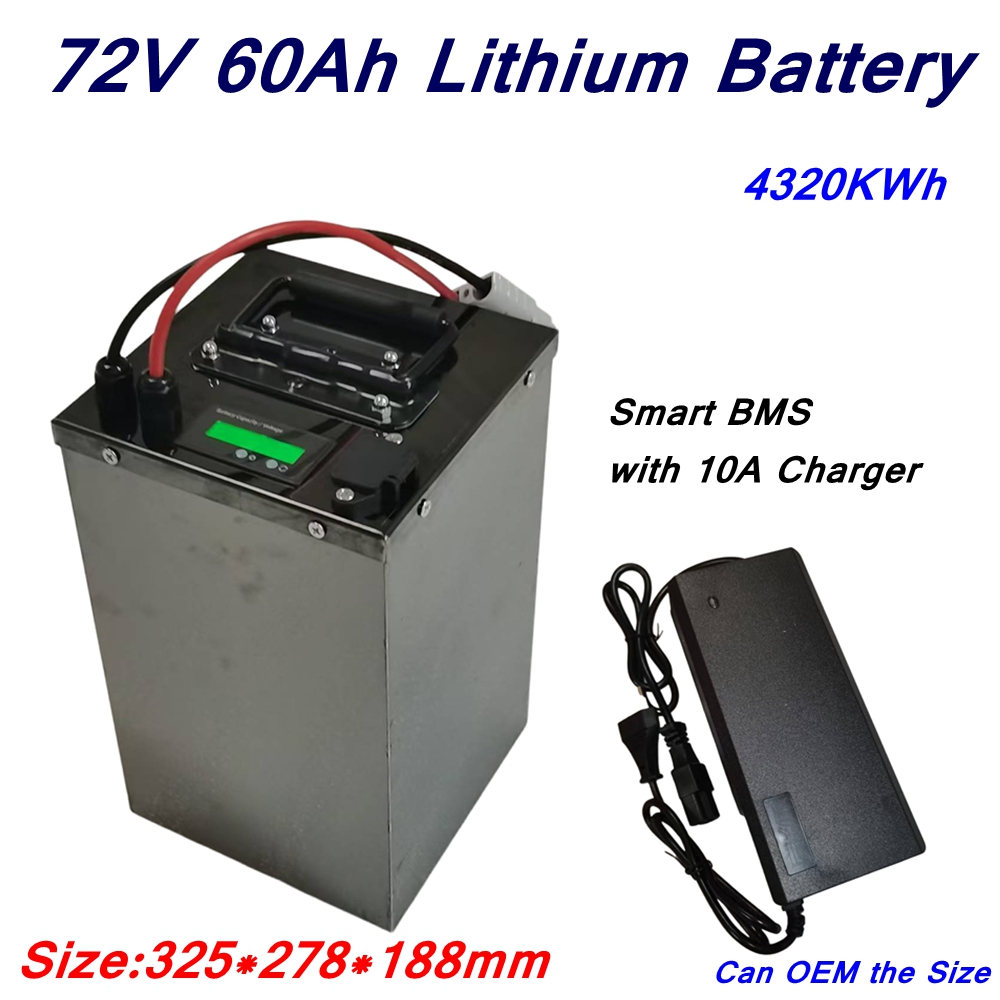 20S 72 В 60 Ач литий-ионный ли – обзор и цена 72V 60Ah Lifepo4 Battery Pack