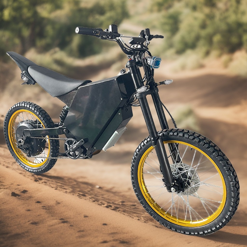 Электрический горный велосипед – обзор и цена 8000W Stealth Bomber Ebike